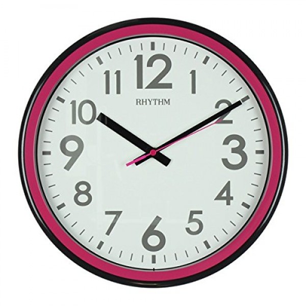 Rhythm(Japan) Silent Silky Move Value Added Wall Clock
